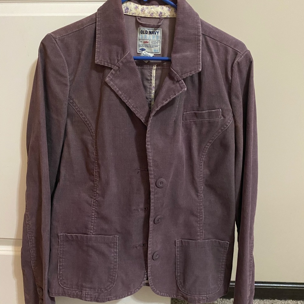 Large corduroy jacket